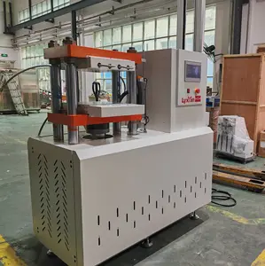 آلة التدفئة الهيدروليكية آلة فلكنيز ومكبس لوحة مسطحة آلة فلكنيز 10t 100 تروبر ماكينة مكبس