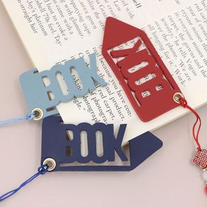Arrow Shape Pu Leather With Hand-Woven Chinese Knot Tassel Hollow Out Page Holder <b>Bookmark</b> - Product Image 6