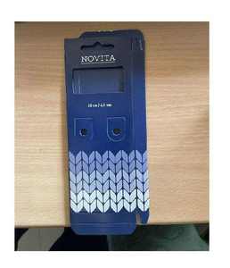 Caja de cartón diseñada para accesorios de ropa con ventana troquelada y ranura para colgar para uso minorista - Product Image 3