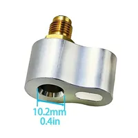 1 unidad/1 juego OLIVER Conector hembra de interfaz para detección de fugas en aire acondicionado automotriz, condensador, compresor y bomba