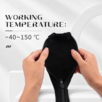 Gaine tressée zippée en polyester multifilament ignifuge et insonorisante pour la gestion des câbles dans les cinémas et les bureaux