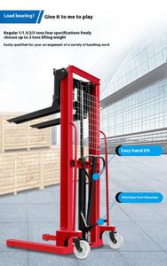 ハンドスタッカー3000kg 3トンポンプ重量油圧式ハンドフォークリフトトロリー - Product Image 3