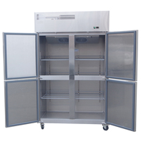 Réfrigérateur-Congélateur Industriel Américain Double Porte 2 Portes Pour Cuisine Professionnelle