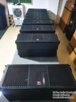Enceinte de sonorisation DJ double 12 pouces à deux voies, mini ligne de baffles, équipement audio professionnel à prix compétitifs