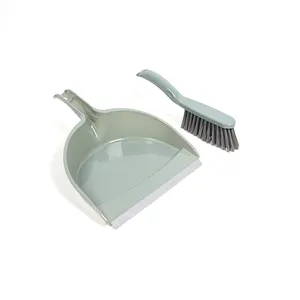 Plastic Dustpan Brush Mini Plastic Cleaning Tools One-handed Dustpan And Brush Set With Dustpan