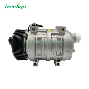 Sistema de ar condicionado automotivo, 12v, compressor universal, tm16 8pk 119mm