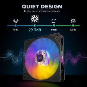 <span class=keywords><strong>Ventilador</strong></span> <span class=keywords><strong>de</strong></span> Refrigeración para PC <span class=keywords><strong>de</strong></span> Alto Rendimiento a Mitad <span class=keywords><strong>de</strong></span> <span class=keywords><strong>Precio</strong></span>, 1800 RPM, PWM, 4 Pines, LED, Bajo Ruido, 120 mm, <span class=keywords><strong>Ventilador</strong></span> para Radiador <span class=keywords><strong>de</strong></span> Caja <span class=keywords><strong>de</strong></span> Ordenador - Product Image 4