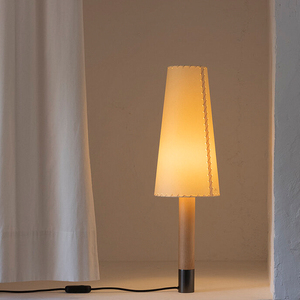Table Lamp E27 LED Solid Wood Base Mid Century Style Desk Bedside <b>Lighting</b> - Product Image 4