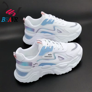 Hot Selling Light Weight Sports Female Fitness Shoes Walking Style Casual Shoes <b>Women</b> - Product Image 2