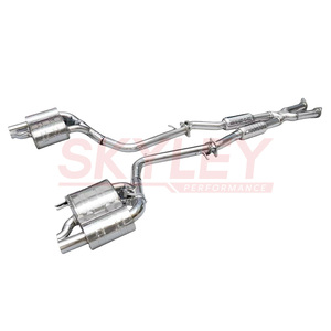 Catback de escape de acero inoxidable para Genesis G70 3,3 T 2017 + con tubos de válvula de silenciador de escape piezas de rendimiento automático - Product Image 1