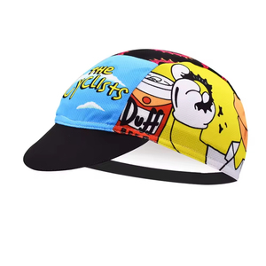 Casquette de cyclisme légère en polyester, casquette d'équipe de vélo imprimée, personnalisable, respirante, pour le cyclisme et la montagne - Product Image 6
