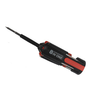 8 in 1 Slotted Phillips <b>Screwdriver</b> <b>Precision</b> With LED Light Folding <b>Screwdriver</b> Bits Multitool Household Repair Tool - Product Image 3