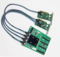 Carte d'extension multi-GPU PEX88096 PCIe4.0 pour carte mère CMP 170HX, prend en charge 4GPU 5GPU RTX 4090 4080 3090 3080 2080Ti AI Server
