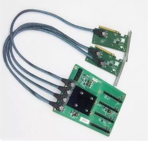 PEX88096 PCIe4.0 บอร์ดขยายมัลติ-GPU สำหรับ CMP 170HX เมนบอร์ดรองรับ 4GPU 5GPU RTX 4090 4080 3090 3080 2080Ti เซิร์ฟเวอร์ AI - Product Image 2