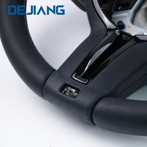 <span class=keywords><strong>Volant</strong></span> sport à fond plat avec cuir perforé et multifonctionnel pour <span class=keywords><strong>BMW</strong></span> Série F F10 F20 F30 F32 F15 E90 E92 F11 F01 - Product Image 4