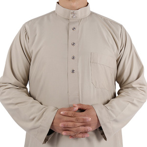 Usine En Gros <span class=keywords><strong>Vêtements</strong></span> Islamiques Blouse Musulmane Pour Hommes Robe Arabe Moyen-Orient <span class=keywords><strong>Vêtements</strong></span> Islamiques - Product Image 2