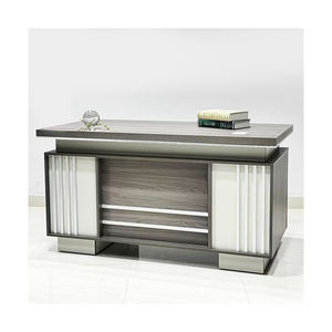 Moderna vendita calda executive produttori di scrivania da ufficio grande magazzino all'ingrosso mobili per ufficio capo responsabile ufficio ufficio tavolo - Product Image 5