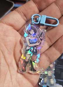 OEM ODM Charm Acrílico de Personajes de <span class=keywords><strong>Resident</strong></span> <span class=keywords><strong>Evil</strong></span> con Pixel Art: Leon Kennedy, Ashley Graham, Ada Wong, Rebecca, Jill, Chris Wesker - Product Image 6
