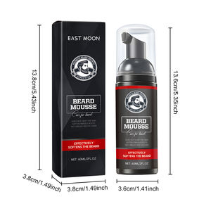 Mousse à raser Private Label Barbier Soin de la Barbe Crème Adoucissante Barbe <span class=keywords><strong>Bio</strong></span> Menthe Rafraîchissant Hommes Gel Mousse à raser - Product Image 6