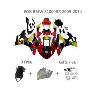 Carénages de moto personnalisés pour BMW S1000RR HP4 2009-2014 2010 2011 2012, kit de carénage complet, kit carrosserie ABS injection B1012-1002b - Product Image 1