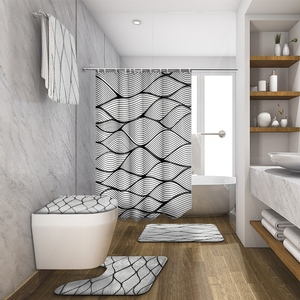 Géométrique polyester <span class=keywords><strong>Rideau</strong></span> <span class=keywords><strong>De</strong></span> <span class=keywords><strong>Douche</strong></span> Vintage Ferme Carrelage Marocain <span class=keywords><strong>Motif</strong></span> Moderne Art Maison Décor <span class=keywords><strong>De</strong></span> Salle <span class=keywords><strong>De</strong></span> Bain <span class=keywords><strong>Rideau</strong></span> - Product Image 3