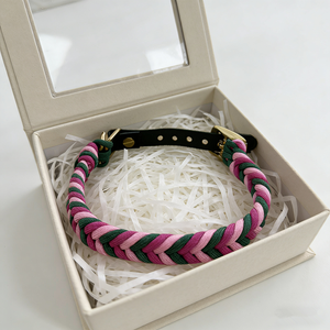 <span class=keywords><strong>Collar</strong></span> de Perro de Cuero Ajustable y Desmontable con Etiqueta de Identificación, Personalizado, de Lujo, Moderno, Impermeable, Ecológico y Silencioso, 2026 - Product Image 6