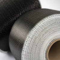 Tissu en fibre de carbone unidirectionnel UD léger haute résistance OEM ODM taille personnalisée pour l'aérospatiale et les pales éoliennes