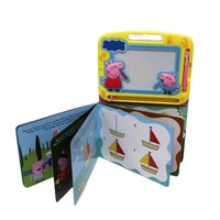 Libro de Dibujo y Colorear para Niños en Inglés, con Tapa Dura, Encuadernación Perfecta, Impresión de Alta Calidad, con Logotipo Personalizado, Borrable y con Lápiz