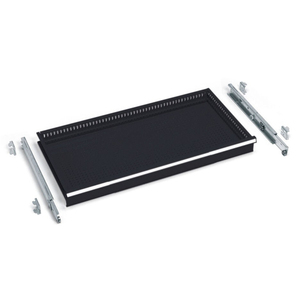 Cajón telescópico de extracción para casquillos NC 908x449x135mm frontal 150mm, capacidad 100Kg - Product Image 2