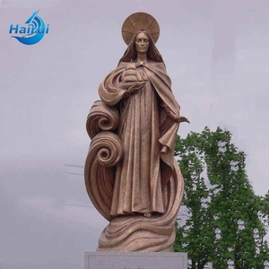 Estatua de Bronce de la Religión Católica Cristiana, Noveno Estación de la Vía Crucifija, Jesús a Tamaño Real Cae por Tercera Vez, Famosa Escultura de Jesús del 14º Estación en Latón - Product Image 2