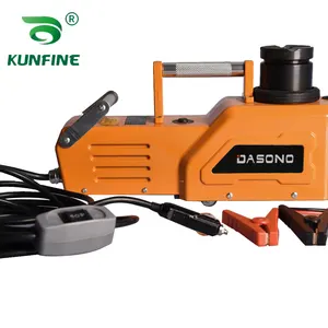 KUNFINE 12V 10 Tấn Giắc Cắm Nâng Lốp Xe Điện Xe Hơi Giắc Cắm Sàn Xe Hơi Bơm Hơi Khí Thủy Lực