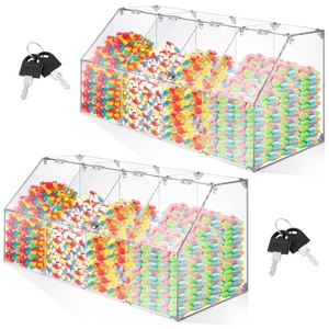 New Arrival Custom Clear Transparent Acrylic Candy Box Storage <b>Display</b> <b>Case</b> for Supermarket JUST in <b>CASE</b> Brand USA Origin - Product Image 3