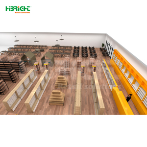 ตู้โชว์อาหารและชั้นวางสินค้าในส่วนเดลิของซูเปอร์มาร์เก็ต - Product Image 5