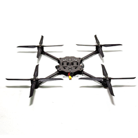 Drone FPV professionnel personnalisable de 18 pouces avec moteur brushless haute performance, système d'alimentation et double support de batterie