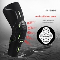 Genouillères de volley-ball souples personnalisées pour femmes et enfants - Manchons de soutien rotulien anti-collision pour le basketball et le football