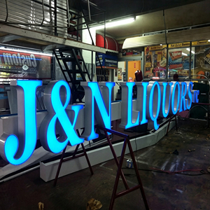 Letrero Luminoso LED Acrílico con Logotipo, 2700K, Blanco Cálido Suave, Decoración de Pared Rectangular, Fácil Instalación, Uso en Oficina - Product Image 2