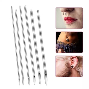 Agujas desechables esterilizadas para tatuaje, agujas para <span class=keywords><strong>piercing</strong></span>, directo de fábrica - Product Image 5