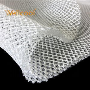Venta wholesale stock Swatch shipping multi use washable 10mm thick mattress pad application 3D separator airborne fabric - Product Image 3