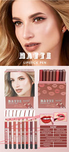 Crayon à lèvres mat Karité à faible MOQ, crayon contour des lèvres, maquillage cosmétique, beauté, logo personnalisé, crayon à lèvres multicolore, marque privée - Product Image 6