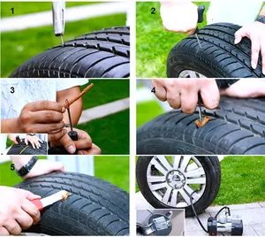 Hot Sale Economic Car Tools Tubeless Tire Repair Tools Tire Repair Kit