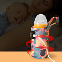 Chauffe-biberon USB pour bébés, chauffe-eau à lait USB, sac isotherme pour poussette de voyage, chauffe-biberon portable