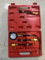 Kit de testeur de pression de carburant automobile professionnel, testeur de pompe à injection de carburant pour service de diagnostic de véhicules
