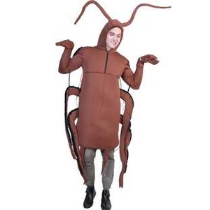 Disfraz Divertido de Cucaracha para Adultos, Unisex, para Fiestas de Halloween, Cosplay, Color Marrón - Product Image 5