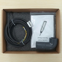 Sensor Turbiditas Online Bersertifikasi CE ISO9001 RoHS JIRS TUF 4850S IP68 RS485 Modbus Auto Temp Self Clean SUS316L