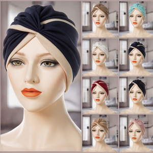 Nuevo Estilo 2026: Gorro Hijab de Algodón para Mujer, Turbantes Elásticos Retorcidos, Gorro de Dormir para Damas, Pañuelo Suave Musulmán para Fiesta - Product Image 3