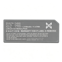 Batterie personnalisée pour dispositif de visualisation veineuse AccuVein AV400 BA400, fabrication de batteries Li-ion OEM ODM UN38.3