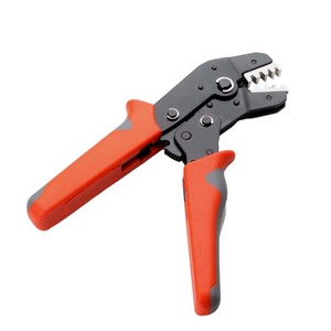 Interchangeable Head <b>Crimping</b> Pliers 5-Clamp High Carbon Steel Industrial Wire <b>Crimping</b> Tool Front Entry 16 Awg - Product Image 1