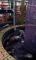 Complete lijn voor het maken van gaas zakken voor knoflook, fruit, ui, aardappel, tomaat, Leno zakken, circulaire weefgetouw