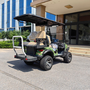 Tùy Chỉnh Camo Màu Nhà Máy Giá 3-4 Ghế Kim Loại Thép Nhựa Săn Bắn Câu Lạc Bộ Xe Đường Điện Xe Golf Xe <span class=keywords><strong>Buggy</strong></span> Bak 48V - Product Image 3