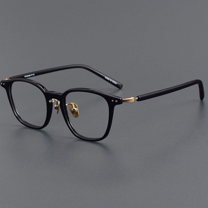 Gọng kính mắt GMS829 Retro Acetate Titanium cao cấp, họa tiết chắc chắn, phù hợp với mọi hình dáng khuôn mặt. - Product Image 1